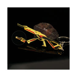 9cm Valorant Vandal Mini Gun Keychain Orion Kuronami Sentinels of Light Spectre All Metal Accessorie - XER FANG Vandal