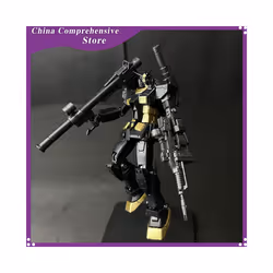 012 GTO Ganso Yuan Zu Black Gold Colour Scheme RX-78-2 HG 1/144 Assemble The Model Action Figure Decorative - 012 Black Gold