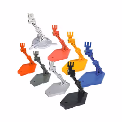 1pcs Action Figure Accessories Adjust For Gundam Model Stand Support Bracket Base Robot Figure Display - Blue