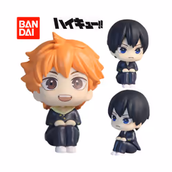 Anime Figures Haikyuu!! Shoyo Hinata Action Figures PVC Tobio Kageyama Toys for Children Collector Haikyu - B