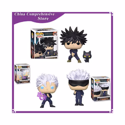 New POP Jujutsu Kaisen Anime Figures Satoru Gojo Fushiguro Megumi Itadori Yuji Model Doll Collectible - 1112