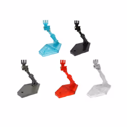 1pcs Action Figure Accessories Adjust For Gundam Model Stand Support Bracket Base Robot Figure Display - Clear