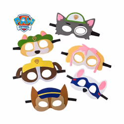 NewPaw Patrol Marshall Masquerade Toys Kids Patch Cartoon Mask Action Figure Children Christmas Halloween - Yellow