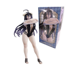 Anime OVERLORD Figure Wedding Dress Albedo PVC Action Figure Toys Collectible Model Toys Kid Gift - 18cm box