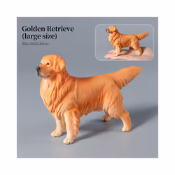 Farm Dog Animals Model Husky German Shepherd Saint Bernard Action Figure Puppy Figurines PVC Cute Collection - Dog-10