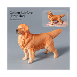 Farm Dog Animals Model Husky German Shepherd Saint Bernard Action Figure Puppy Figurines PVC Cute Collection - Dog-10