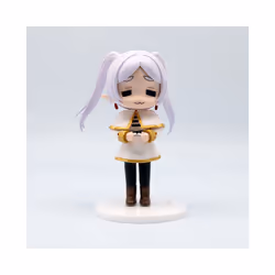 Bandai Frieren: Beyond Journey's End 10cm Anime Figures Frieren Himmel Action Figure Boys Gift Collection - fense-2