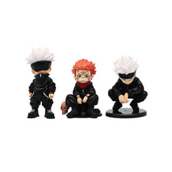 Satoru Gojo Action Figure Jujutsu Kaisen Anime Figure 3 Style Lord of the Curse Sukuna Figurine Collection - 3pcs no box