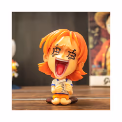 9CM Q Luffy Zoro Nami Anime One Piece Peripheral Sanji Robin Boa Hancock Ace Action Figure Toys Collection - namei