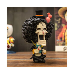 9CM Q Luffy Zoro Nami Anime One Piece Peripheral Sanji Robin Boa Hancock Ace Action Figure Toys Collection - buluke
