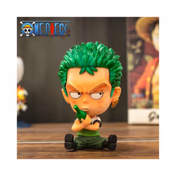 9CM Q Luffy Zoro Nami Anime One Piece Peripheral Sanji Robin Boa Hancock Ace Action Figure Toys Collection - suolong