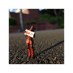 Anime Deadpool Action Figure Car Interior Decoration Toys Sitting Model X-Men Mini Figurine Pendant - 5