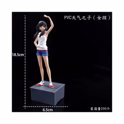 12-19CM Anime figurine Weathering With You Amano Hina Figure Morishima Hodaka action figure Collection - 2