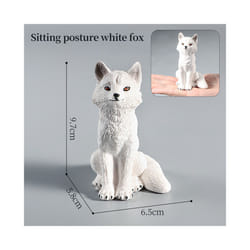 Wolf Figures Animal Toys Wolf Figurines Zoo Pack Realistic Hand-Drawn Figurines Cool Collection Exhibits - Animal-16