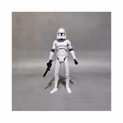 Hot Star Wars Cartoon Jedi Stormtrooper Darth Vader Obi-Wan Kenobi Yoda Movable GK Model Collectible - youda qiang