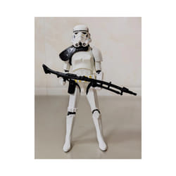 Hot Star Wars Cartoon Jedi Stormtrooper Darth Vader Obi-Wan Kenobi Yoda Movable GK Model Collectible - nachangqiang