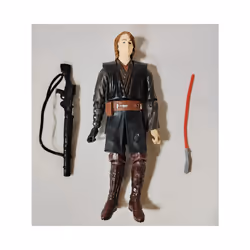 Hot Star Wars Cartoon Jedi Stormtrooper Darth Vader Obi-Wan Kenobi Yoda Movable GK Model Collectible - beishi qiang hei
