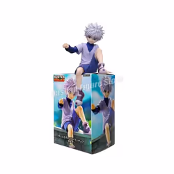 HunterHunter Gon Killua Action Figure Noodle Stopper Model Toys Decorations GONFREECSS Killua Zoldyck - With Box 13cm