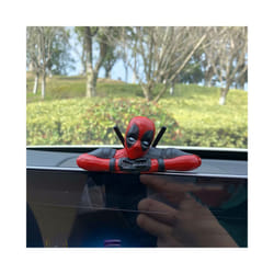 Anime Deadpool Action Figure Car Interior Decoration Toys Sitting Model X-Men Mini Figurine Pendant - 2