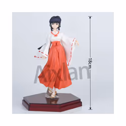 Anime Inuyasha Figure Inuyasha KikyÅ Sesshoumaru Higurashi Kagome PVC Action Figure Model Toys Collectible - 15cm Kikyo