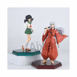Anime Inuyasha Figure Inuyasha KikyÅ Sesshoumaru Higurashi Kagome PVC Action Figure Model Toys Collectible - 15cm Kikyo