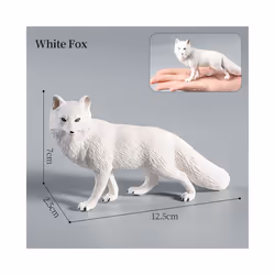 Wolf Figures Animal Toys Wolf Figurines Zoo Pack Realistic Hand-Drawn Figurines Cool Collection Exhibits - Animal-13