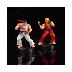 Game Street Fighter Figure Ryu Ken Action Figures Room Decor Birthday Gift PVC Collection Toys For Boys - 1