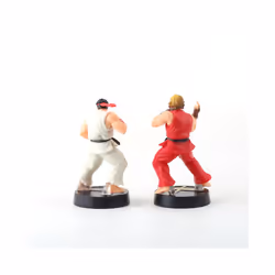 Anime Street Fighter Fighting Game Action Figure Ken Masters Hoshi Ryu PVC Kawaii Toys Dolls Room Decor - B No Box
