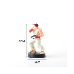 Anime Street Fighter Fighting Game Action Figure Ken Masters Hoshi Ryu PVC Kawaii Toys Dolls Room Decor - A No Box