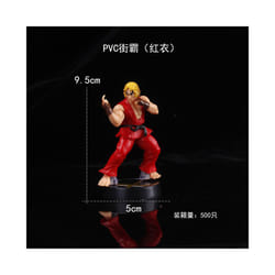 Game Street Fighter Figure Ryu Ken Action Figures Room Decor Birthday Gift PVC Collection Toys For Boys - 2