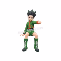 HunterHunter Gon Killua Action Figure Noodle Stopper Model Toys Decorations GONFREECSS Killua Zoldyck - No Box 13cm