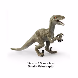 Simulation Jurassic Dinosaur Action Figures Dino Park Carnotaurus Ankylosaurus Tyrannosaurus Rex Model - Velociraptor