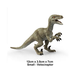 Simulation Jurassic Dinosaur Action Figures Dino Park Carnotaurus Ankylosaurus Tyrannosaurus Rex Model - Velociraptor