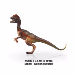 Simulation Jurassic Dinosaur Action Figures Dino Park Carnotaurus Ankylosaurus Tyrannosaurus Rex Model - Dilophosaurus