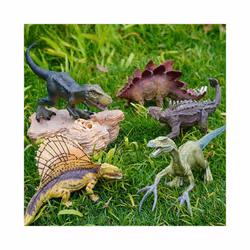 Simulation Jurassic Dinosaur Action Figures Dino Park Carnotaurus Ankylosaurus Tyrannosaurus Rex Model - Tyrannosaurus