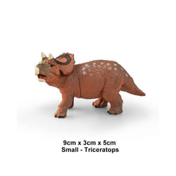 Simulation Jurassic Dinosaur Action Figures Dino Park Carnotaurus Ankylosaurus Tyrannosaurus Rex Model - Triceratops