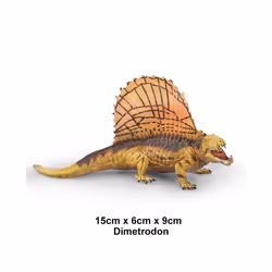 Simulation Jurassic Dinosaur Action Figures Dino Park Carnotaurus Ankylosaurus Tyrannosaurus Rex Model - Dimetrodon