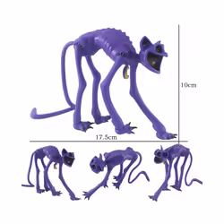 Smiling  Figure Cat PVC  Model  Anime Action Figuras Model Toys set - Cat