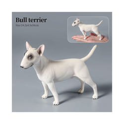 Farm Dog Animals Model Husky German Shepherd Saint Bernard Action Figure Puppy Figurines PVC Cute Collection - Dog-12