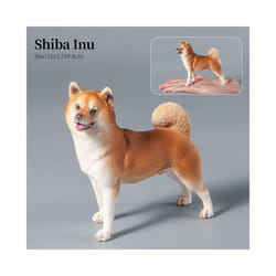 Farm Dog Animals Model Husky German Shepherd Saint Bernard Action Figure Puppy Figurines PVC Cute Collection - Dog-14