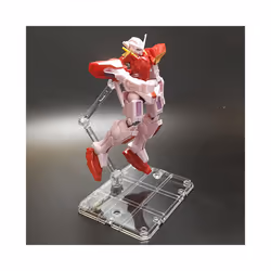 1Set Action Figure Base Suitable Display Stand Bracket for HG 1/144 Cinema Game - Transparent