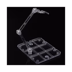 1Set Action Figure Base Suitable Display Stand Bracket for HG 1/144 Cinema Game - Transparent