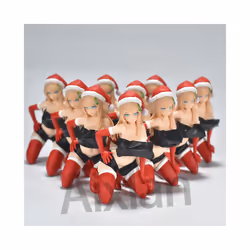 Aixlan NSFW Insight Figure Carol Lu Nikukan Sexy Girl Christmas Gift 12cm PVC Action Figure Toy Collection - 12cm not box