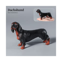 Farm Dog Animals Model Husky German Shepherd Saint Bernard Action Figure Puppy Figurines PVC Cute Collection - Dog-17