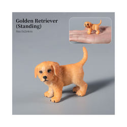 Farm Dog Animals Model Husky German Shepherd Saint Bernard Action Figure Puppy Figurines PVC Cute Collection - Dog-7