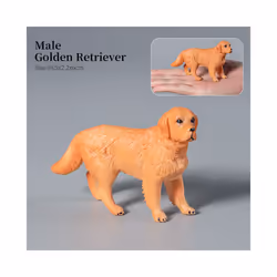 Farm Dog Animals Model Husky German Shepherd Saint Bernard Action Figure Puppy Figurines PVC Cute Collection - Dog-8