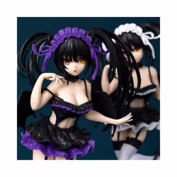 21cm Date A Live Tokisaki Kurumi Action Figure Two-Dimensional Beautiful Girl Nightmare Women'S Solid - B, NO BOX