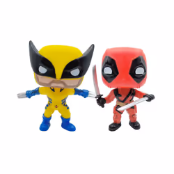 Deadpool Action Figure Deadpool Wolverine Action Figure Deadpool 3 Action Figure  Movie Characters Figure - 2PCS