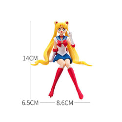 Anime Eternal Sailor Moon Cake Accessories Tsukino Usagi Action Figure Car Decoration Collection Doll - No.2