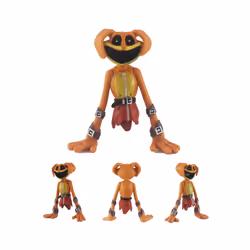 Smiling Figure Cat PVC Model Anime Action Figuras Model Toys set - Dog